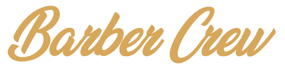 Barber Crew Logo Banner